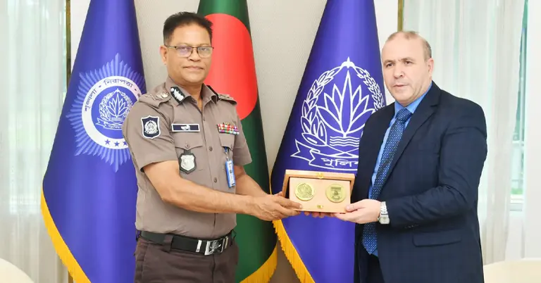 আইজিপি ও আলজেরিয়ার রাষ্ট্রদূত